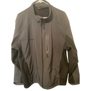 Sharp Looking Carbon Black Free Tech Jacket XL 46-48 Polyester/ Spandex no hood